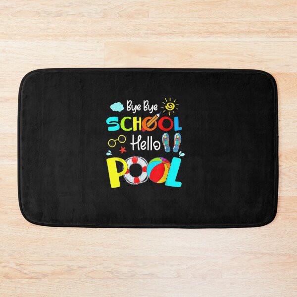 Item preview, Last Day Of School Bye Bye School Hello Pool Summer Kids designed and sold by ArthurClaessens.