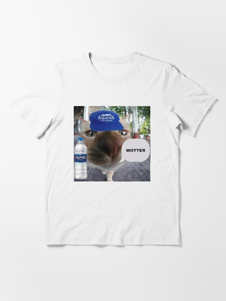 Demotivational Big Floppa Cat Meme Fanter T-Shirt for Men Women