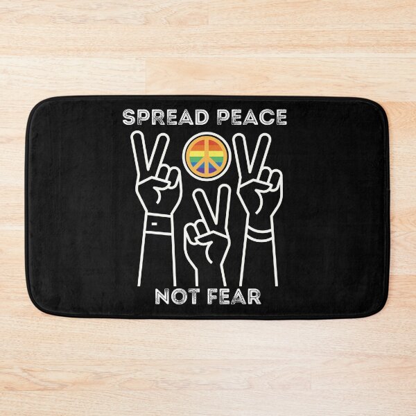Item preview, Spread peace not fear designed and sold by Tanuja  Sharma.