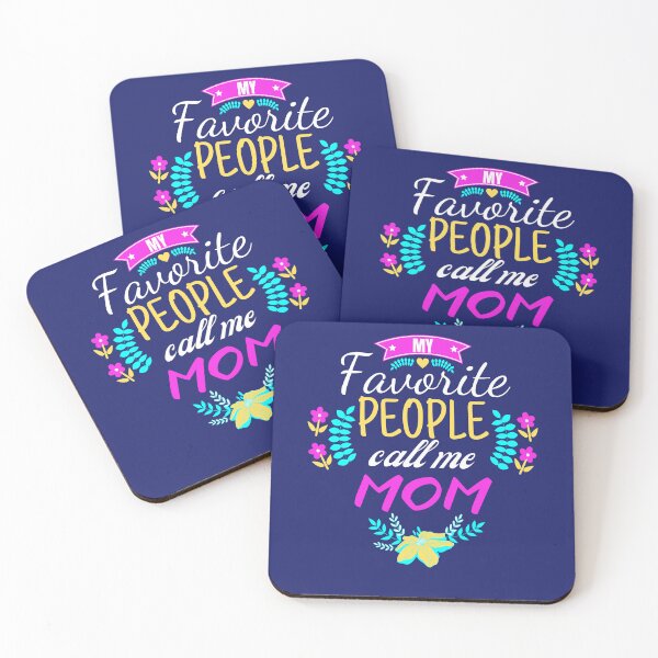 Item preview, Cute My Favorite People Call My MOM Flower Print designed and sold by podguy.