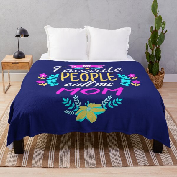 Item preview, Cute My Favorite People Call My MOM Flower Print designed and sold by podguy.