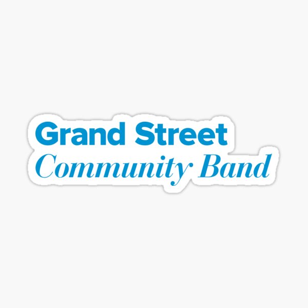GS Word Logo Sticker