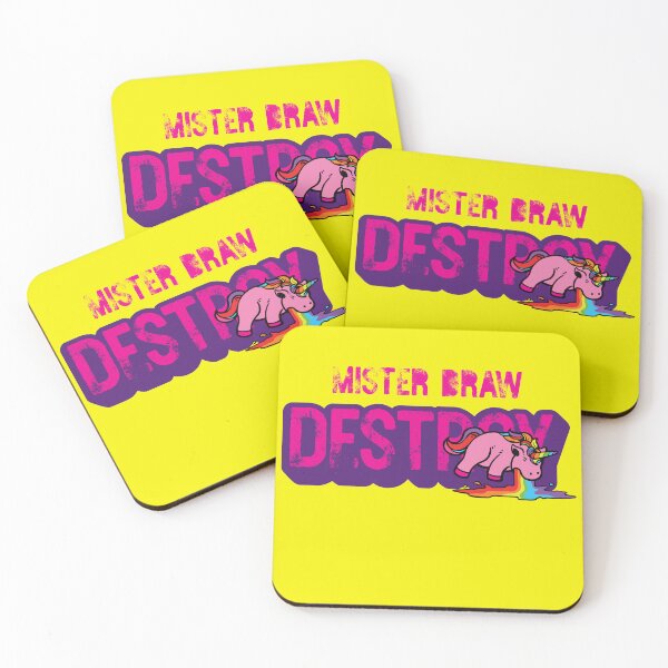 Item preview, MISTER DRAW DESTROY UNICORN designed and sold by Stanley Lambert.