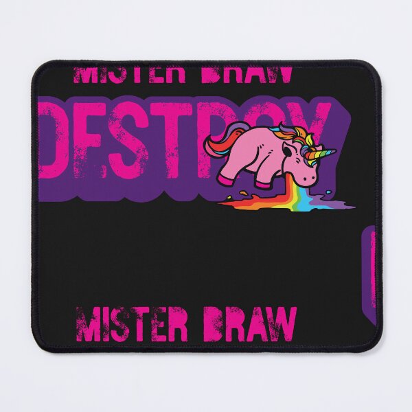 Item preview, MISTER DRAW DESTROY UNICORN designed and sold by Stanley Lambert.