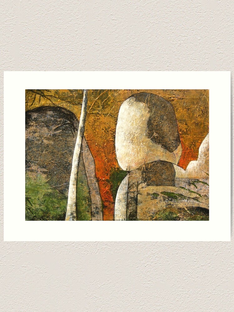 Alternate view of Balancing Rock Art Print