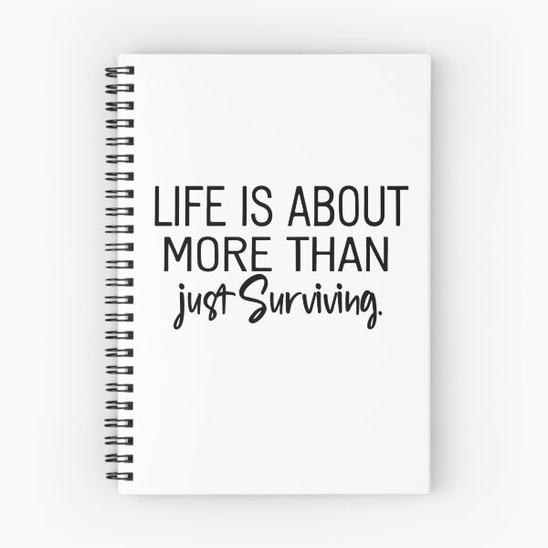 Item preview, Life Is About More Than Just Surviving designed and sold by retro10.