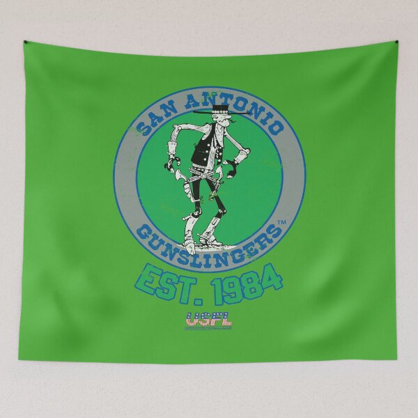 Item preview, Distressed San Antonio Gunslingers Football designed and sold by TeeArcade84.