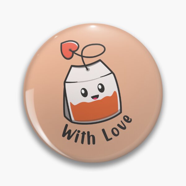 Item preview, Kawaii Teabag Cartoon With Love designed and sold by Abhishek Goldar.