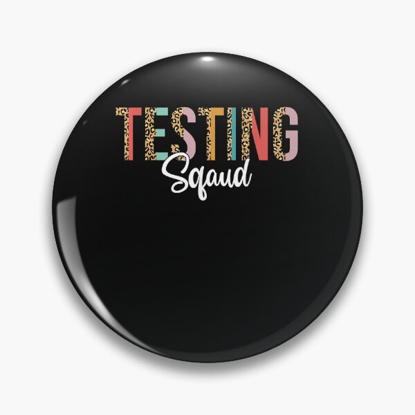 Item preview, Testing Squad Motivational Testing Day Leopard For Teachers designed and sold by ArthurClaessens.