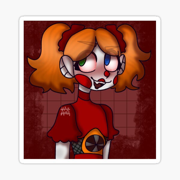 Circus Baby Sticker