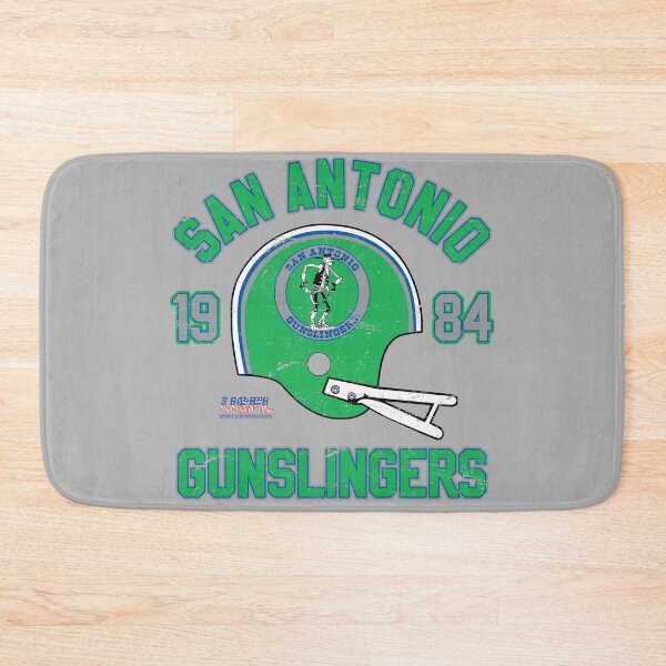 Item preview, Distressed San Antonio Gunslingers Helmet designed and sold by TeeArcade84.
