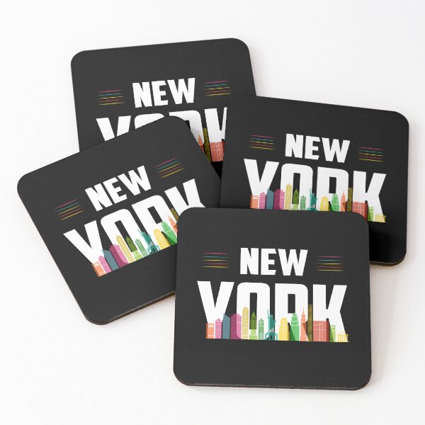 Item preview, Colorful NYC Skyline designed and sold by Cityscape-Guy.