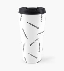 bobby pin pattern Travel Mug
