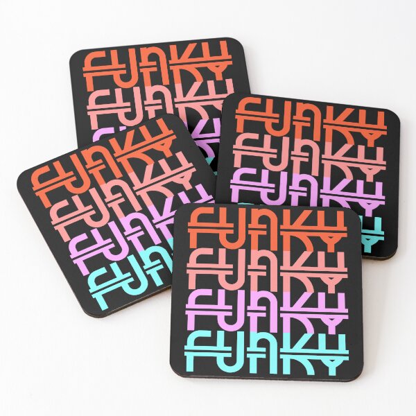 Item preview, Funky Funky Funky Funky designed and sold by JourneyCreative.