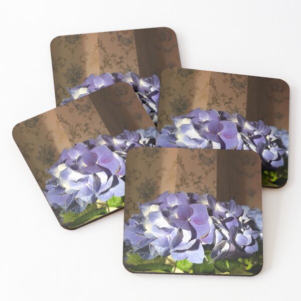 Item preview, Blue hydrangeas in golden hour  designed and sold by FlowersAndMore.