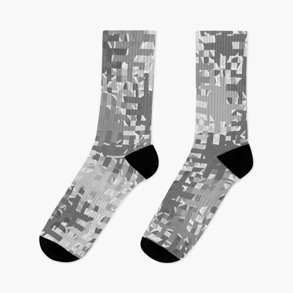 Item preview, Gray pixels and dots designed and sold by flamendes.