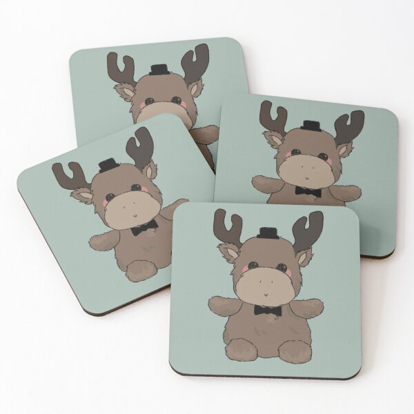 Item preview, distinguished moose.  designed and sold by blueokapii.