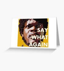 PULP FICTION Greeting Card