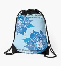 Art Nouveau Inspired Winter Drawstring Bag