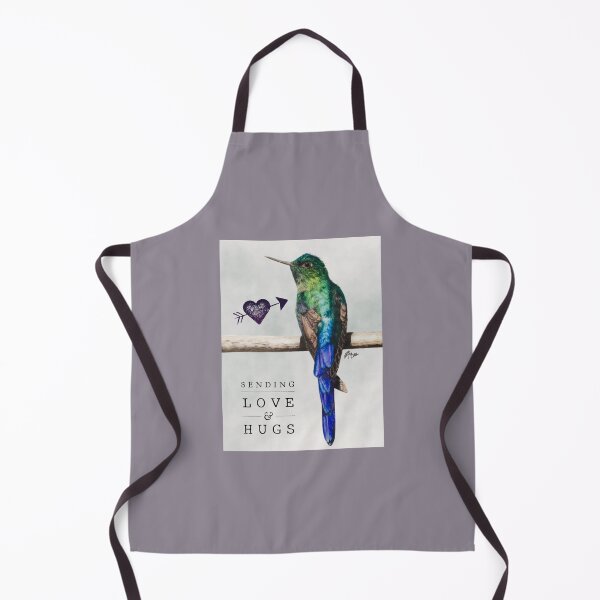 Aperçu de l'œuvre Sending love and hugs | hummingbird créée et vendue par NathBros.