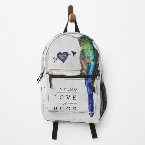 Item preview, Sending love and hugs | bird hummingbird  designed and sold by NathBros.