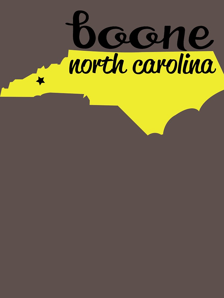 "Boone, NC" Tshirt by forrealforreal Redbubble