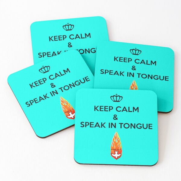 Item preview, Keep Calm & speak in tongue (1) designed and sold by Warih.