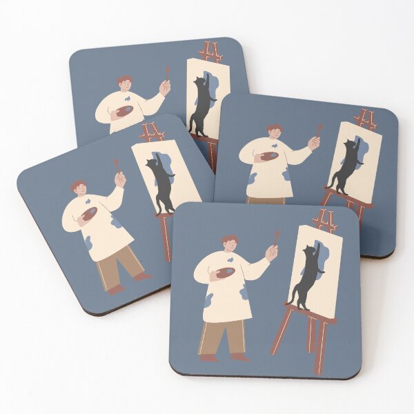 Item preview, Painting Lessons from the Master designed and sold by PurrfectLuv.