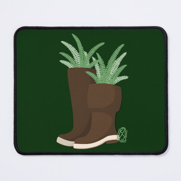 Item preview,  Rain Boot and Deer Fern  designed and sold by Krystal  Thomas.