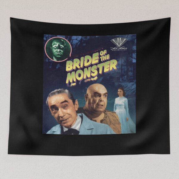 Item preview, Bride of the Monster Horror Movie  Vintage 70s designed and sold by andradeka17.