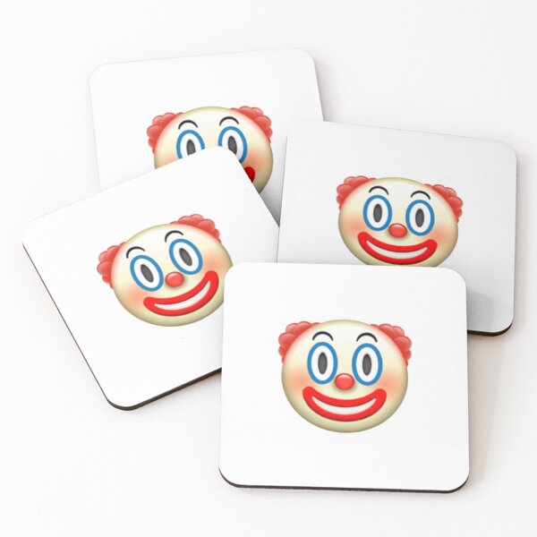 Item preview, clown designed and sold by FaCurls.