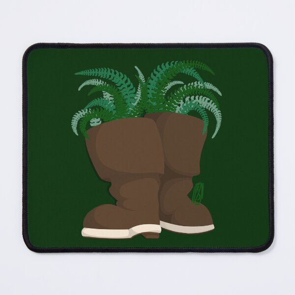 Item preview, Rain Boot and Sword Fern  designed and sold by Krystal  Thomas.