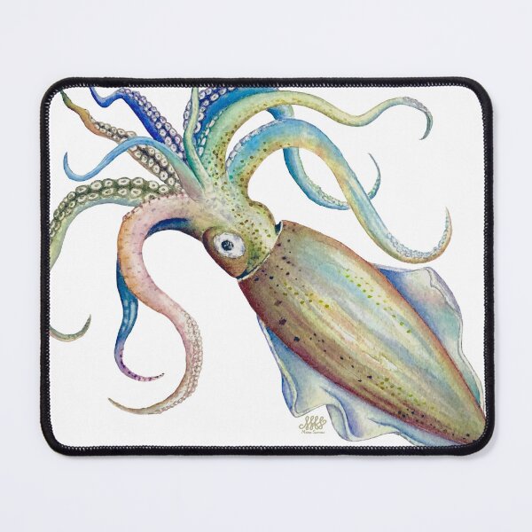 Item preview, Rainbow Squid designed and sold by ArtVibing.