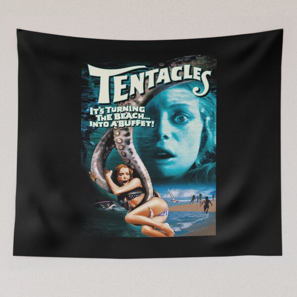 Item preview, Tentacles Horror Movie Halloween designed and sold by andradeka17.