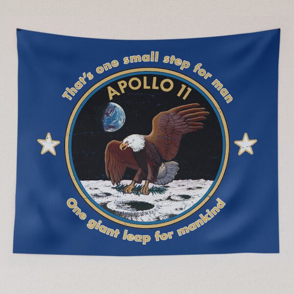 Item preview, Distressed Apollo 11 designed and sold by TeeArcade84.