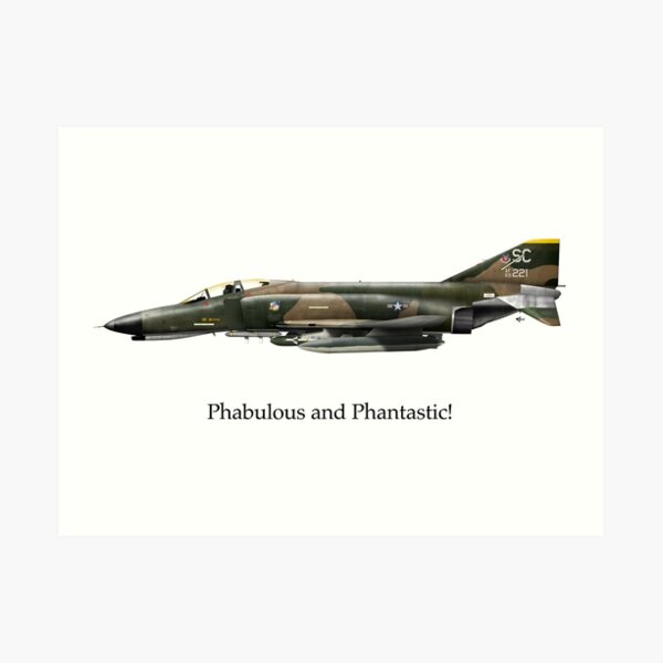 F-4 Phantom - Phabulous and Phantastic! Art Print