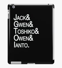 Torchwood Team iPad Case/Skin