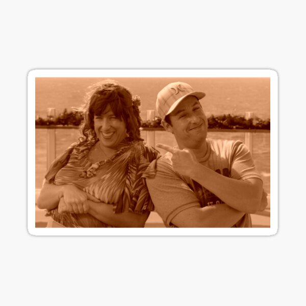 Vista previa del artículo con la obra «Jack y Jill hazaña. Adam Sandler y Adam Sandler», diseñado y vendido por ShotgunWilliee.