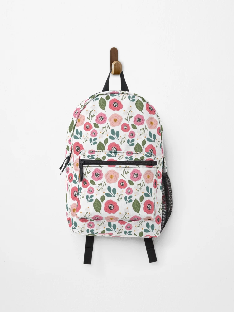 Thumbnail 1 of 3, Backpack, Spring Flower Pattern designed and sold by RedSparkle.