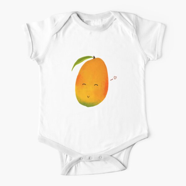 Mango Of Love Short Sleeve Baby One-Piece