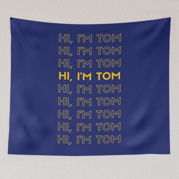 Item preview, Hi, I_m Tom Yellow   designed and sold by ShotgunWilliee.