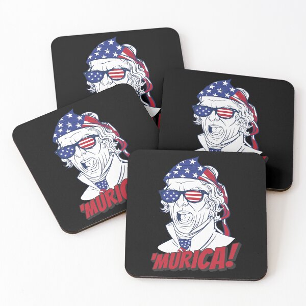 Item preview, Patriotic Alexander Hamilton USA Flag Murica! Blk designed and sold by MadMando.