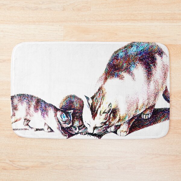 Item preview, Domestic Cat And Kittens: Colorfully Edited Illustration By Gottfried Mind, The Raphael of Cats 1768-1814 designed and sold by TeachUrb.
