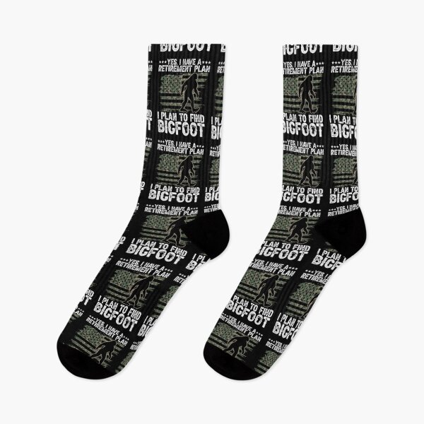 Artikelvorschau, Ja, ich habe einen Ruhestandsplan gefunden - Funny Bigfoot Retirement entworfen und verkauft von Myth-Creatures.