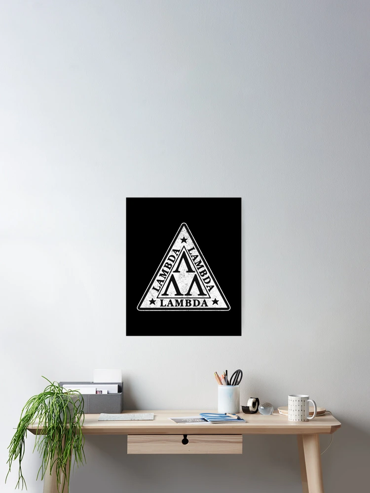 Imagen 2 de 3, Póster con la obra lambda lambda lambda, diseñada y vendida por KhanhHoangGAC.