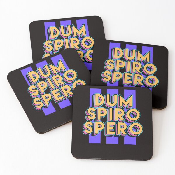 Item preview, Dum Spiro Spero Education Motivation Latin Phrase Language designed and sold by TomGiantDesigns.