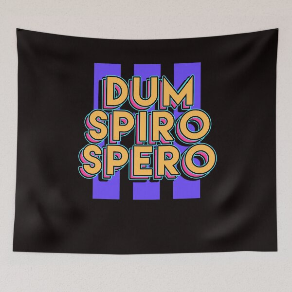 Item preview, Dum Spiro Spero Education Motivation Latin Phrase Language designed and sold by TomGiantDesigns.