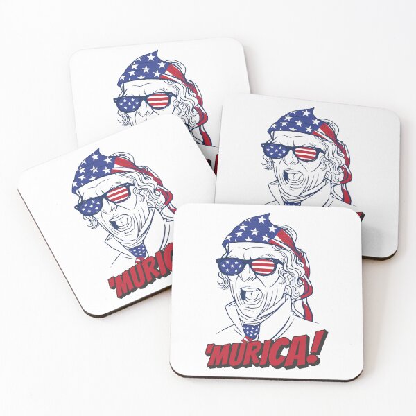 Item preview, Patriotic Alexander Hamilton USA Flag Murica! Wht designed and sold by MadMando.