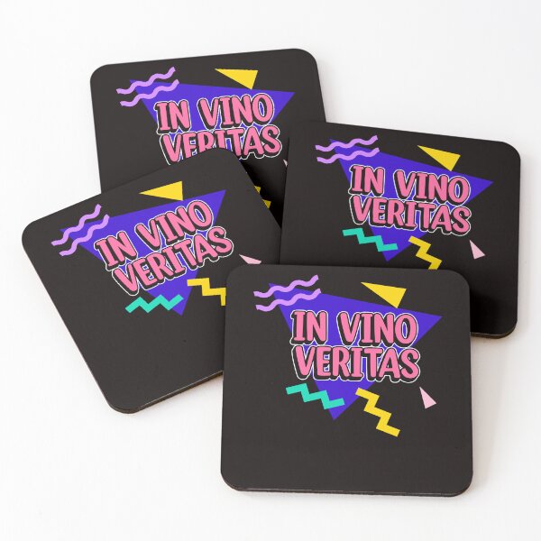 Item preview, In Vino Veritas Wine Lover Latin Language Phrase Drinking designed and sold by TomGiantDesigns.