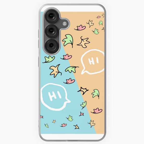 Aperçu de l'œuvre Coque de téléphone Heartstopper Hi créée et vendue par Johna99.